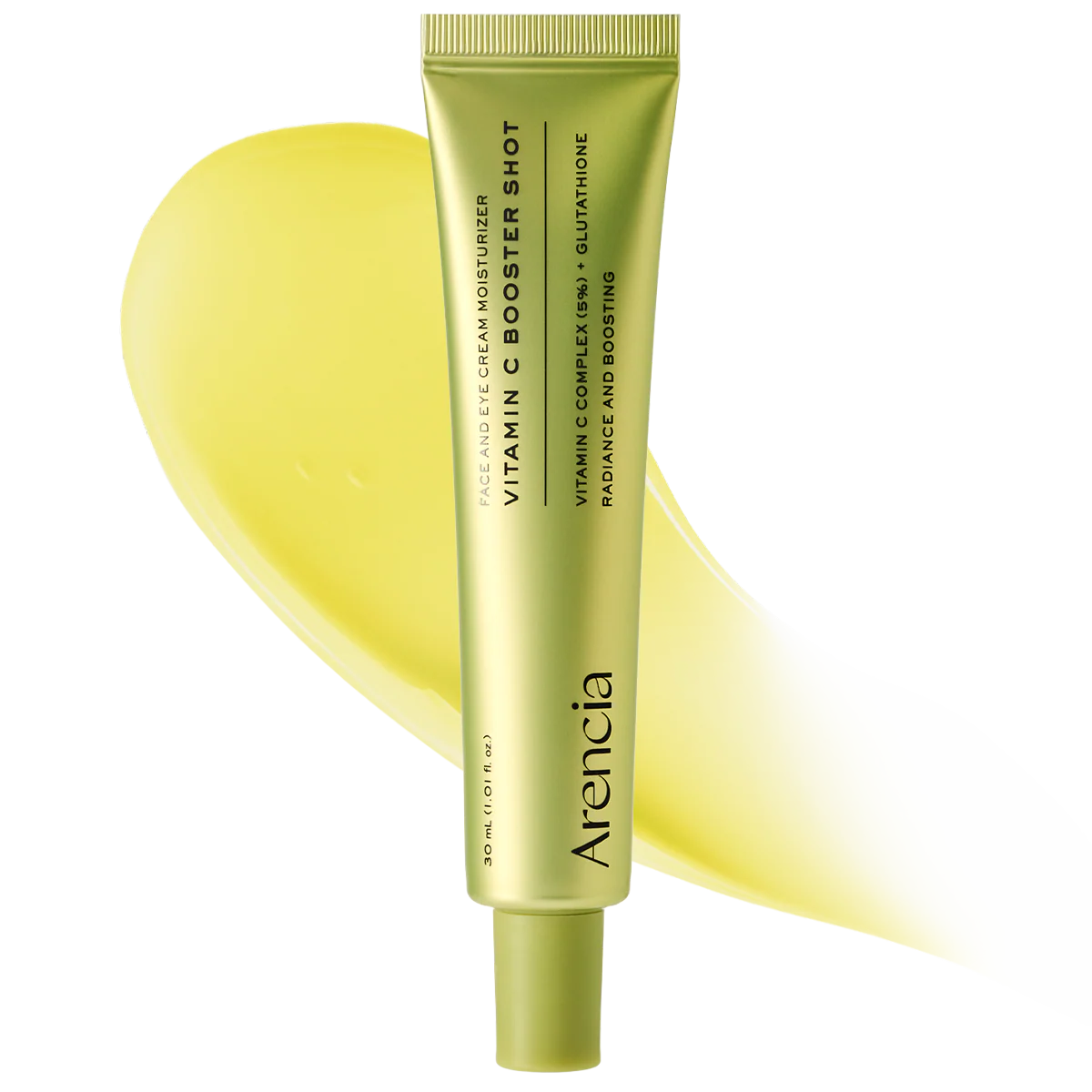 Vitamin C Booster Shot, Pure Vitamin C + Glutathione for Bright, Healthy Skin Glow, 1.01 fl oz